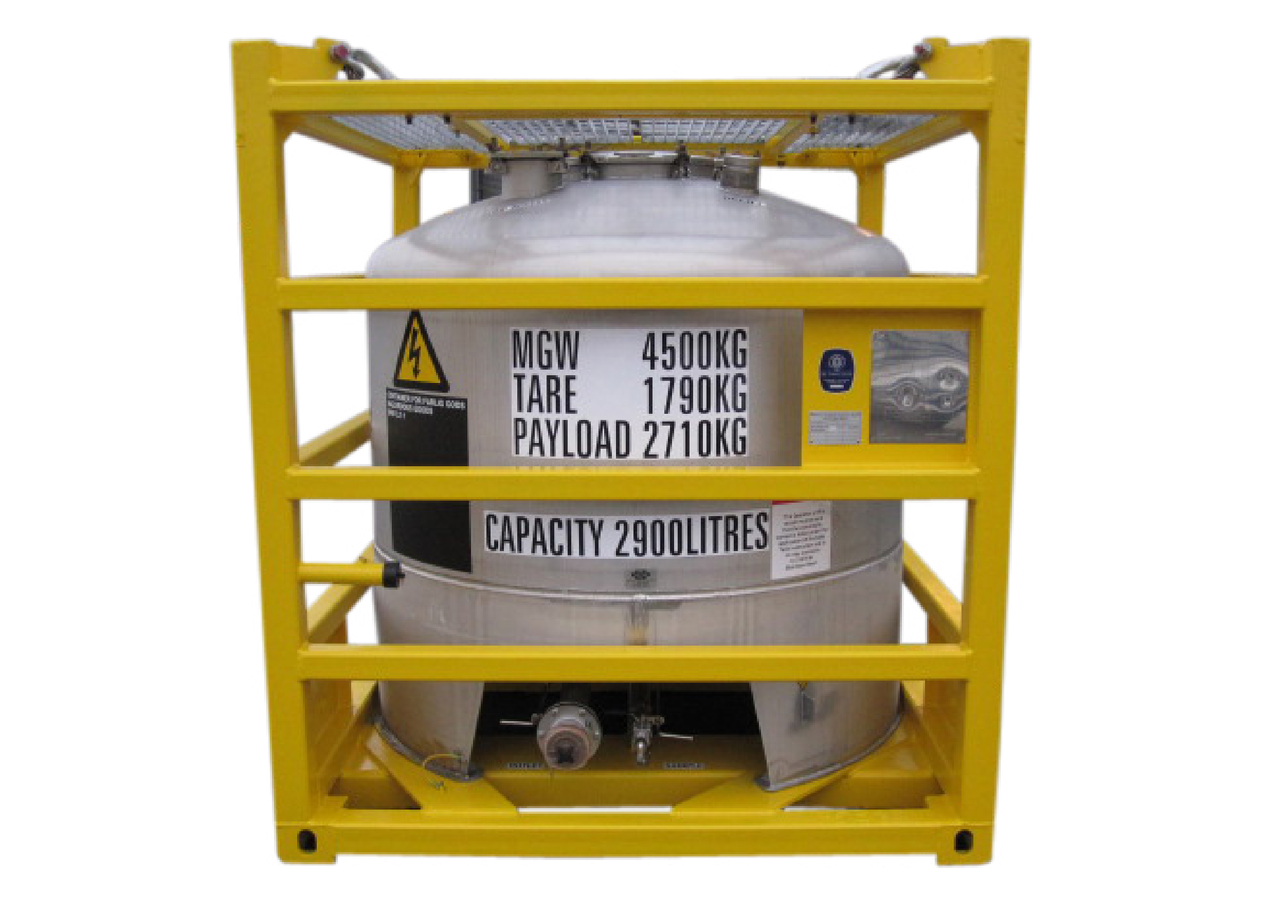 2900 Litre Vertical Helifuel Tank